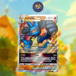 Carte Pokemon Francaise - Lucario VSTAR SWSH214 - Epee et Bouclier Promo - Image 1