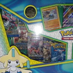 Pokemon JIRACHI GX Collection Box NEW SEALED W/ Tears - Image 4