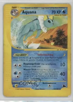 Vaporeon German Pokemon e-Card Series Skyridge #33 2003 - Image 1