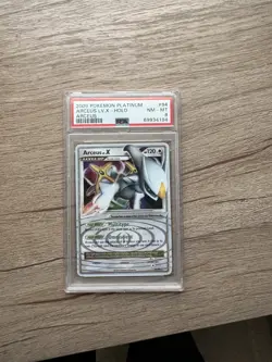 Pokemon Arceus LV.X Holo Level Up Platinum 94/99 PSA 8 - Image 1