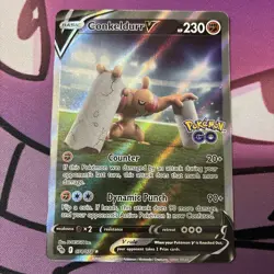 Conkeldurr V (Alternate Full Art) 074/078 Pokemon GO Holo - Image 1