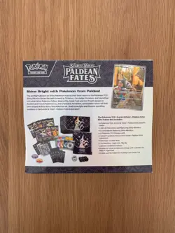 POKEMON SCARLET & VIOLET PALDEAN FATES FACTORY SEALED ELITE TRAINER BOX ETB - Image 2