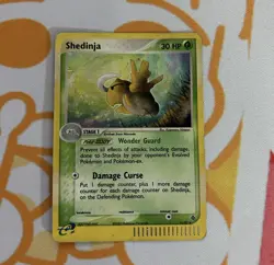 Shedinja 11/97 Dragon Holo Ultra Rare Pokemon TCG Nintendo e-reader HP - Image 1