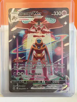 Pokemon TCG Crown Zenith Holo Rare Deoxys VMAX GG45/GG70 NM/Mint Condition - Image 1