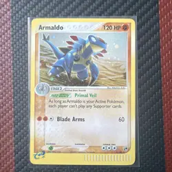 Pokemon TCG - Armaldo - 1/100 - Holo Rare with SWIRL - Sandstorm (e-Series) - NM - Image 1