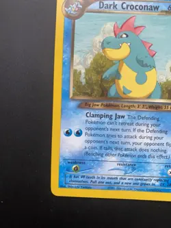 Pokemon Dark Croconaw Neo Destiny 32/105 Uncommon 60 HP Regular English 2000 - Image 4