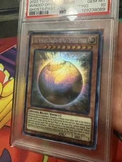 *POP 54* 2022 1ST ED #EN180 THE WINGED DRAGON OF RA-SPHERE MODE PSA 10 - Image 2