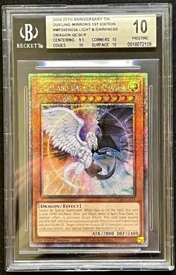 Yu-Gi-Oh! - Light and Darkness Dragon - (MP24-EN024) 1st Ed, QCSR, BGS 10💎 - Image 1