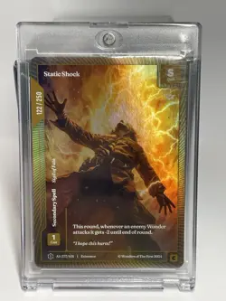 Wonders Of The First - OCM Serialized Static Shock Alt Art 122/250 - Image 1