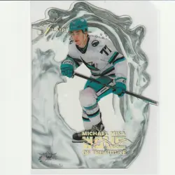 Michael Misa Wave of the Future Rookie 2025-26 UD Flair Hockey Sharks Card WF-14 - Image 1