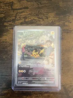 Pokemon Pikachu TCG Card 173/165 SV Scarlet & Violet 151 - Image 1