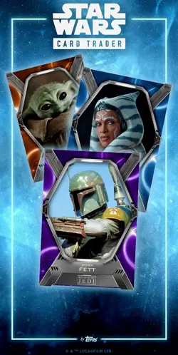 Topps Star Wars Digital Card Legendary 2024 Inception Gold Signature SALACIOUS - Image 4