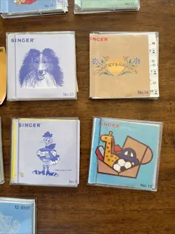 SINGER Embroidery Designs Cards Lot For Quantum XL100, XL150 & XL1000 - Image 4