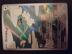 Pokemon TCG Drampa Temporal Forces Holo Card 184/162 SV05 - Image 1