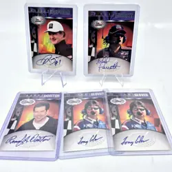 1997 Score Board Auto Racing Autograph Lot of 5 Cards Dorton Parrot - Image 1