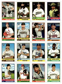 Topps Heritage High 2025 Number Rookie Lot (78 Cards) 2025 RCs - Image 2