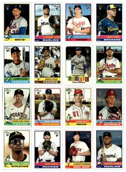 Topps Heritage High 2025 Number Rookie Lot (78 Cards) 2025 RCs - Image 4