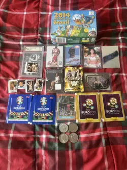 Michael Jordan Basketball WWE Divas Soccer Jersey Cards Box & Coin Lot Read 🔥 - Image 1