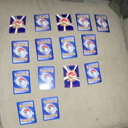 Pokemon TCG Nintendo Pokemon Card Lot 15 Cards Standard Size Card Game - Image 1