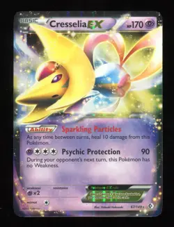 Cresselia EX - 67/149 - Boundaries Crossed - Ultra Rare Holo - Pokemon Card - Image 4