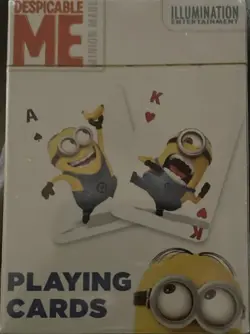 New Sealed Despicable Me Minions Playing Cards Cardinal games - Image 1