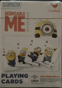 New Sealed Despicable Me Minions Playing Cards Cardinal games - Image 2