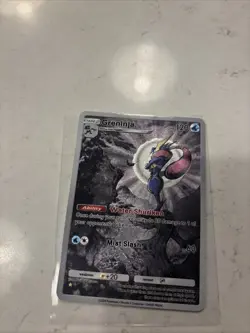 Greninja Custom TCG Pocket card *Different Holo Patterns Available* - Image 1