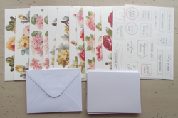 Mixed Lot Anna Griffin Card Making Supplies Bases Envelopes Layers Die-Cuts Bows - Image 3