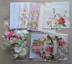 Mixed Lot Anna Griffin Card Making Supplies Bases Envelopes Layers Die-Cuts Bows - Image 4