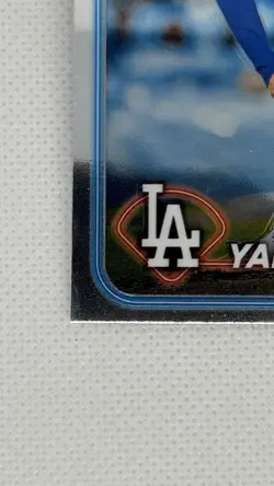 2024 Topps Chrome Yoshinobu Yamamoto RC #18 Los Angeles Dodgers Rookie Card - Image 3