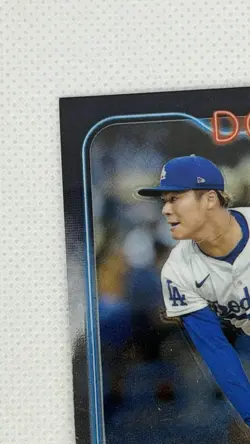2024 Topps Chrome Yoshinobu Yamamoto RC #18 Los Angeles Dodgers Rookie Card - Image 4