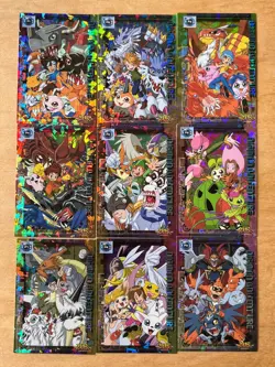 1999 Digimon Japanese Adventure Prism Foil Trading Card Set (Vintage) - Image 1