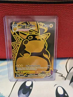 Pokemon Pikachu TCG Lost Origin VMAX Gold Holo Card TG29/TG30 2022 NM - Image 1