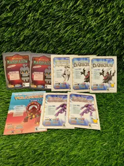 8 MYTHICAL MARSHADOW Pokemon Sun and Moon Event Code Cards EXPIRED Nintendo 3DS - Image 1