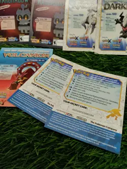 8 MYTHICAL MARSHADOW Pokemon Sun and Moon Event Code Cards EXPIRED Nintendo 3DS - Image 5