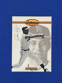 JIM FREGOSI SIGNED Autograph 1993 TED WILLIAMS Card Company #18 auto ANGELS - Image 1