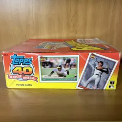 1 Box 1991 24ct TOPPS Baseball Rack Packs - 45 Cards/Rack Pack Chipper Jones RC - Image 3