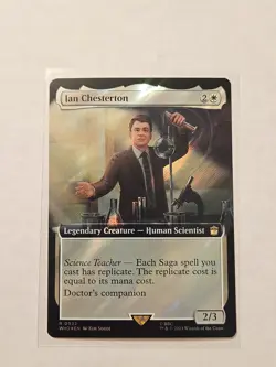 Ian Chesterton (Extended Art Surge Foil) - Doctor Who - LP - Rare - Creature - Image 1