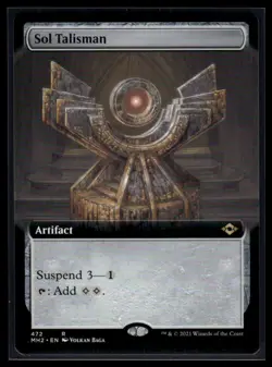 Sol Talisman (Extended Art) R Modern Horizons 2 472 NM - Image 1