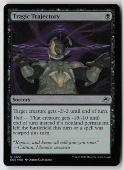 Tragic Trajectory 122 Uncommon Edge of Eternities Foil LP - Image 1