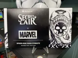 Magic: The Gathering Secret Lair Marvel Spider-Man Raised Foil Deck - Image 1