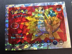 DRAGONITE - WHOS THAT POKEMON VINTAGE 1997 HOLO CARD - Image 2