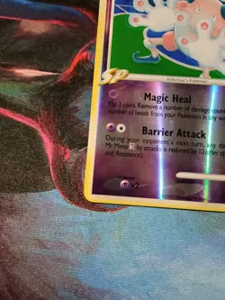 Mr. Mime 28/111 Rising Rivals Reverse Holo Pokemon TCG Card -M1 - Image 5