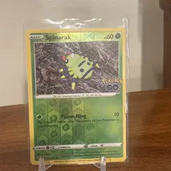 Spinarak (Peelable Ditto) Common Pokemon GO 006/078 Reverse Holofoil Near MINT - Image 1