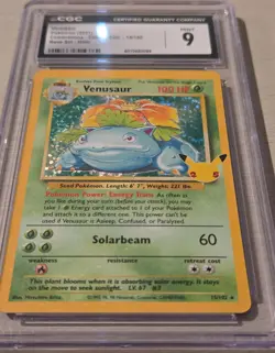 Pokemon Venusaur Celebrations Classic Collection Holo 15/102 CGC 9 MINT - Image 2