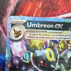 Pokemon TCG Umbreon EX 60/131 Double Rare Prismatic Evolutions PSA 10 Contender - Image 2