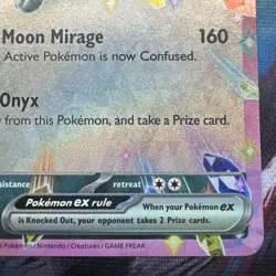 Pokemon TCG Umbreon EX 60/131 Double Rare Prismatic Evolutions PSA 10 Contender - Image 4