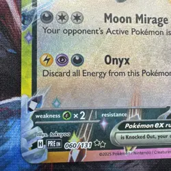 Pokemon TCG Umbreon EX 60/131 Double Rare Prismatic Evolutions PSA 10 Contender - Image 5