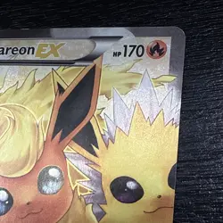 Pokemon - Flareon EX (Full Art) RC28/32 Generations: Radiant Collection Holo - Image 3