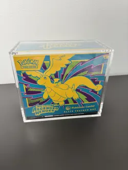 Pokemon TCG Ascended Heroes Pokemon Center ETB Elite Trainer Box In Acrylic #2 - Image 1